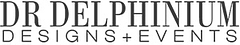 Dr. Delphinium Designs + Events logo